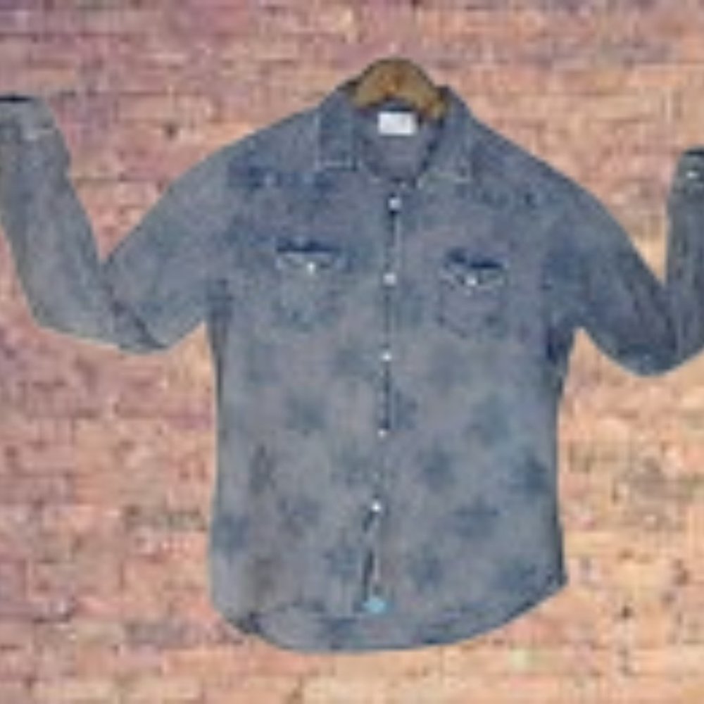 The Nu Vintage Embroidered Button Down Shirt